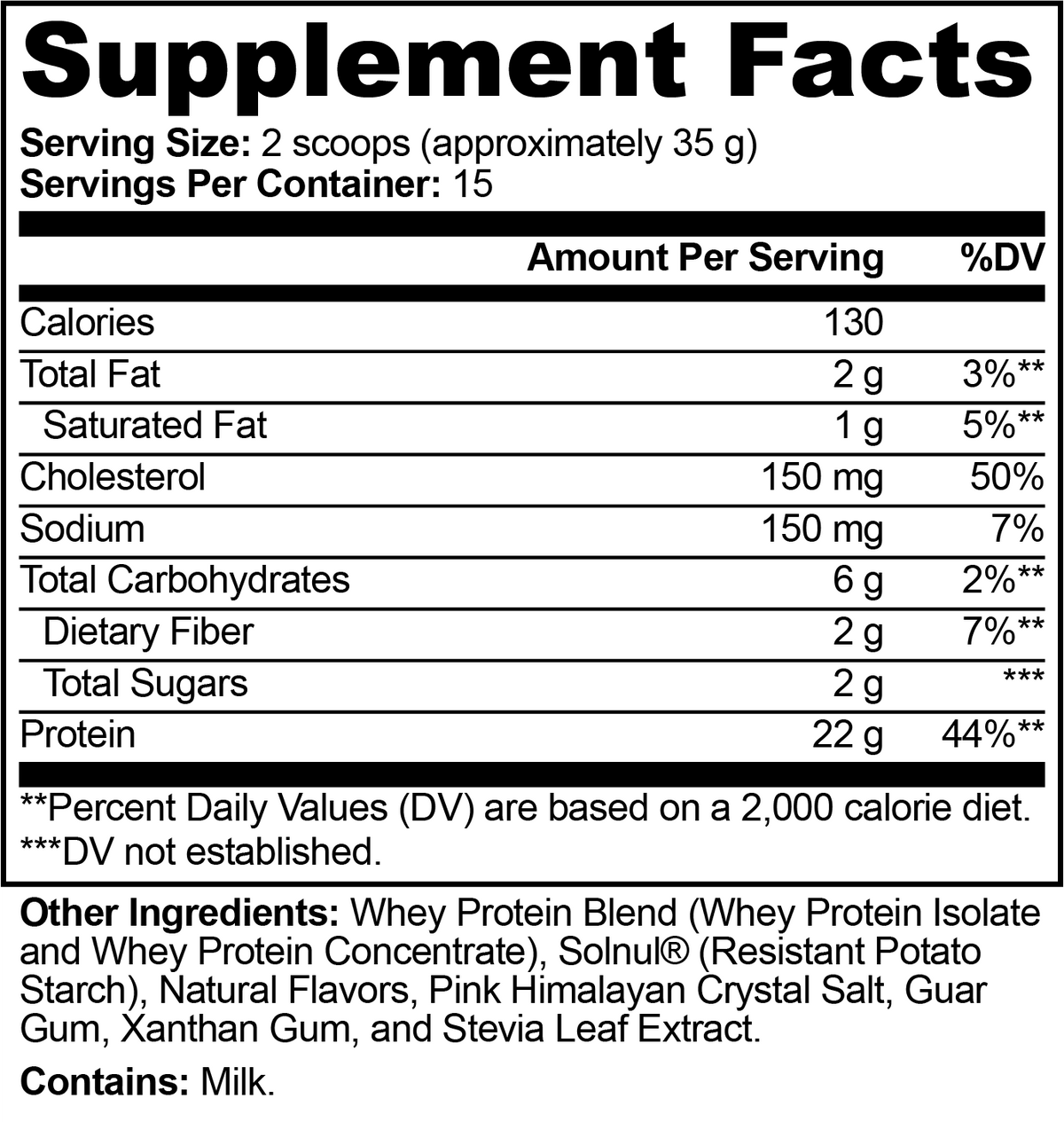 Performance Whey Protein Blend (Chocolate) by Rooted Wellness