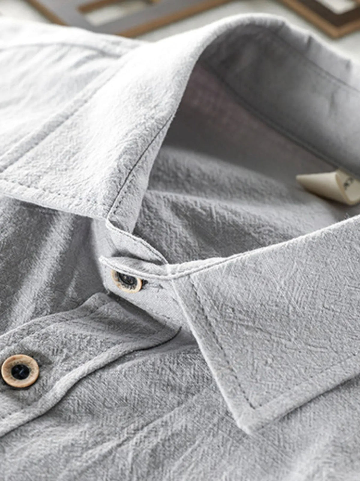 Men's Plus Size Button-Up Long Sleeve Shirt by Trendsi