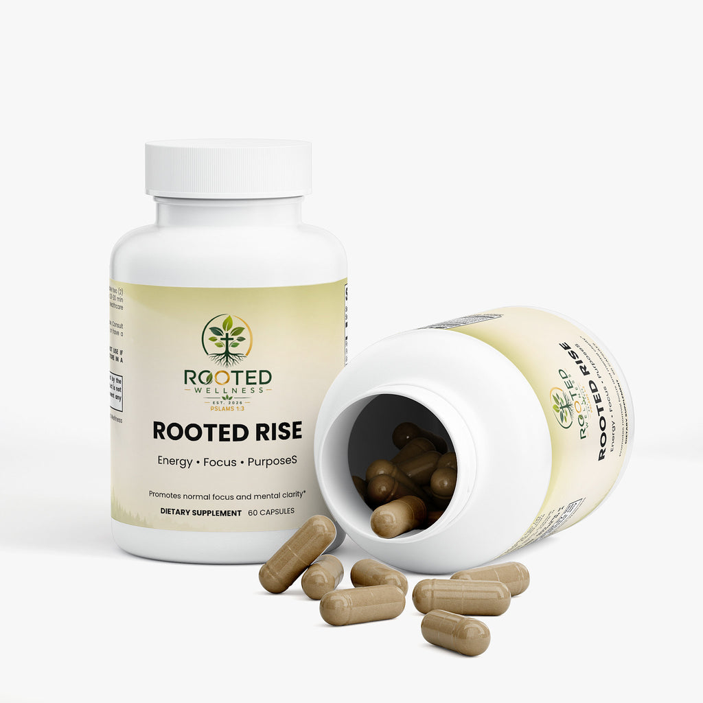 Rooted Rise- Ginkgo Biloba + Ginseng by Rooted Wellness