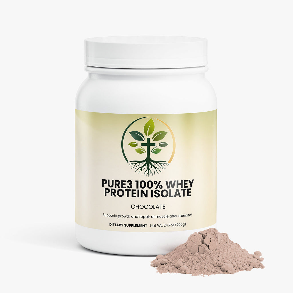 Whey Protein Isolate – Chocolate | Low Lactose, Rich Flavor, 19g Protein by Rooted Wellness