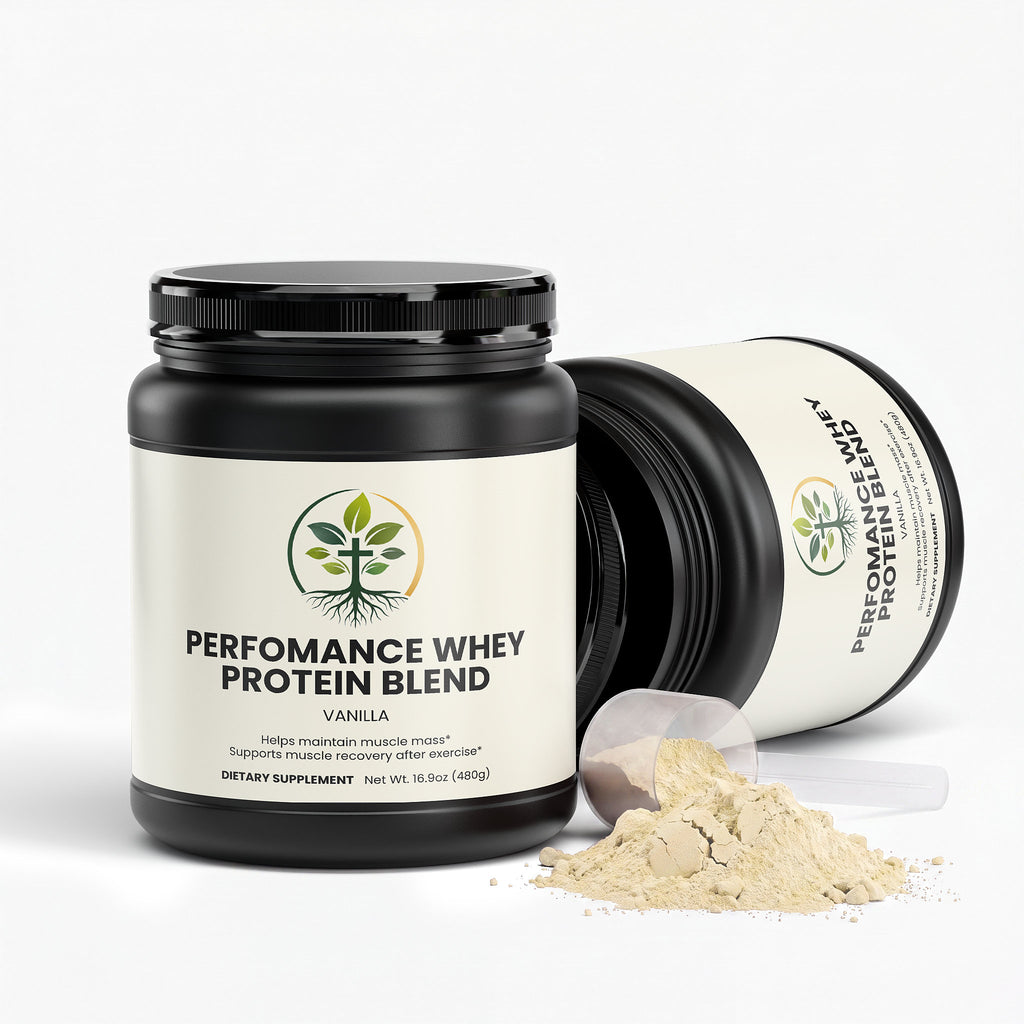 Performance Whey Protein Blend (Vanilla) by Rooted Wellness