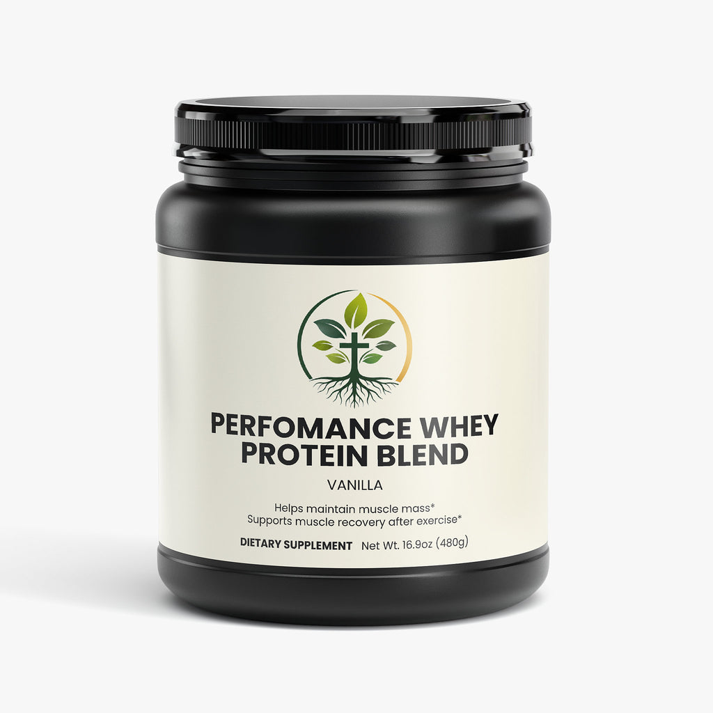 Performance Whey Protein Blend (Vanilla) by Rooted Wellness