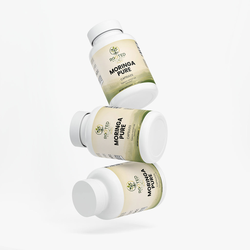 Moringa Pure - 2 Bottles by Rooted Wellness