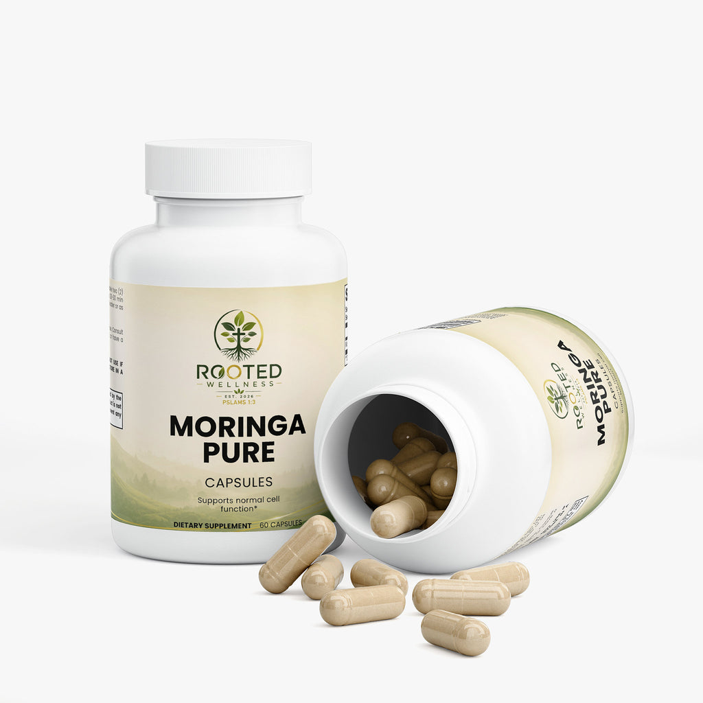 Moringa Pure - 2 Bottles by Rooted Wellness