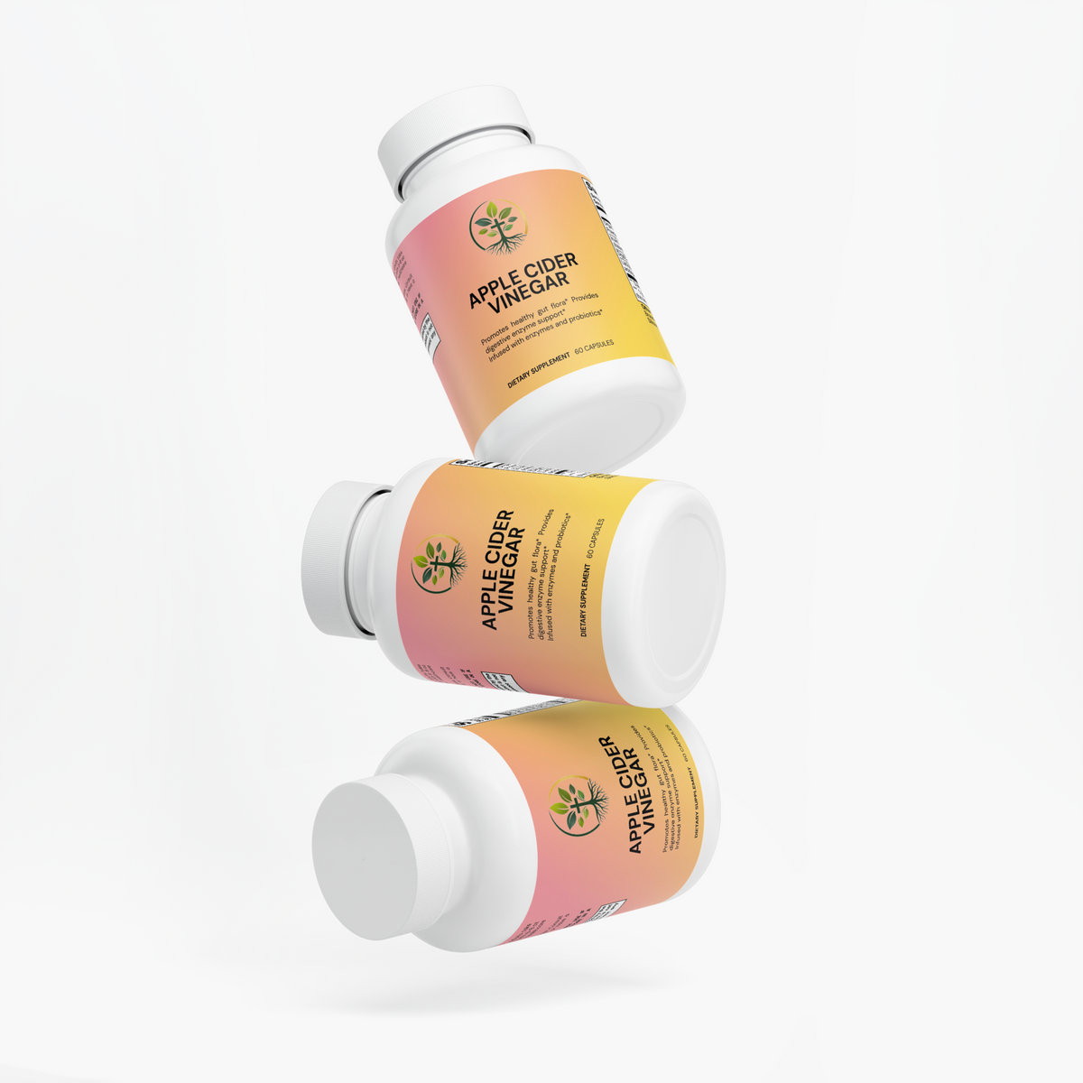 Apple Cider Vinegar Capsules by Rooted Wellness