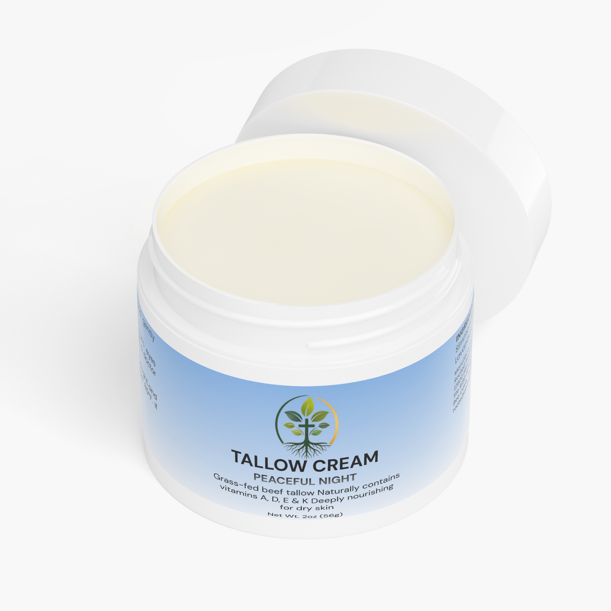 Tallow Cream Peaceful Night by Rooted Wellness