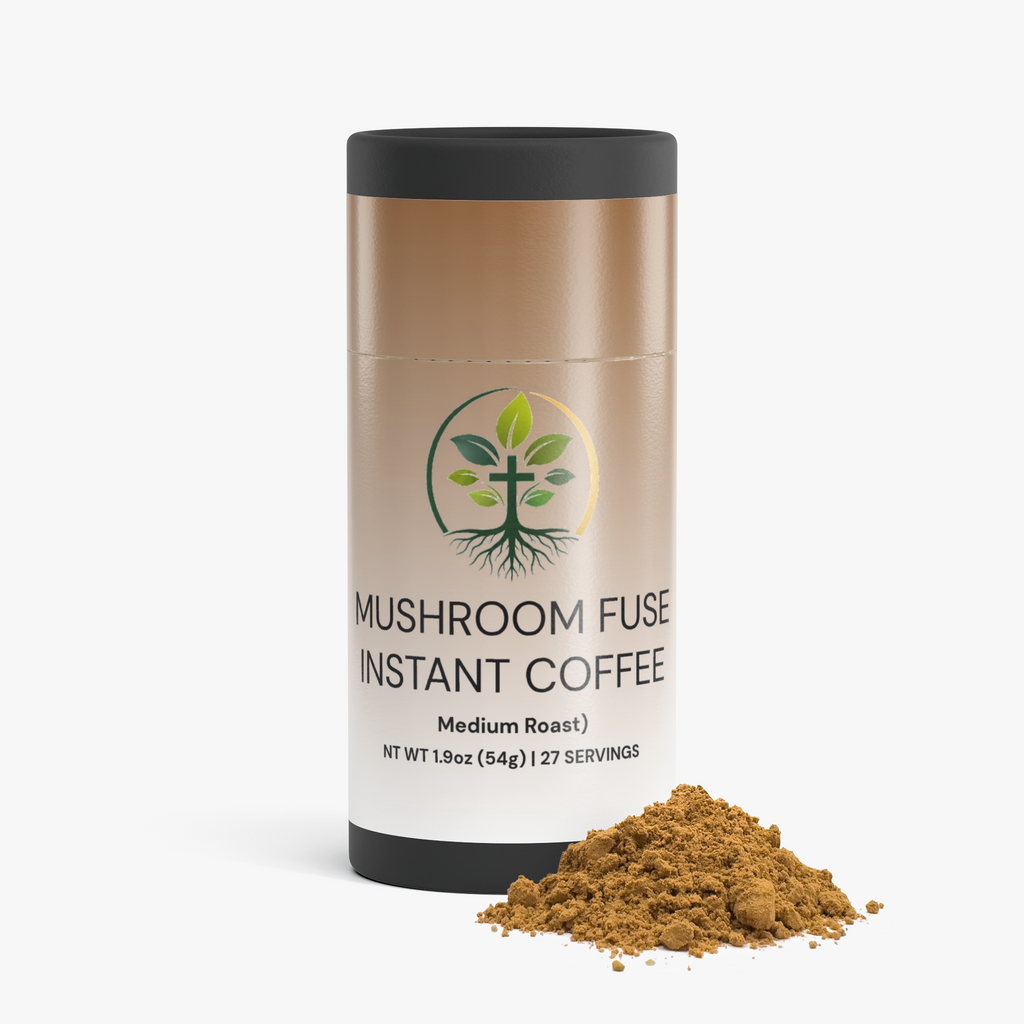 Mushroom Fuse Instant Coffee (Medium Roast) by Rooted Wellness