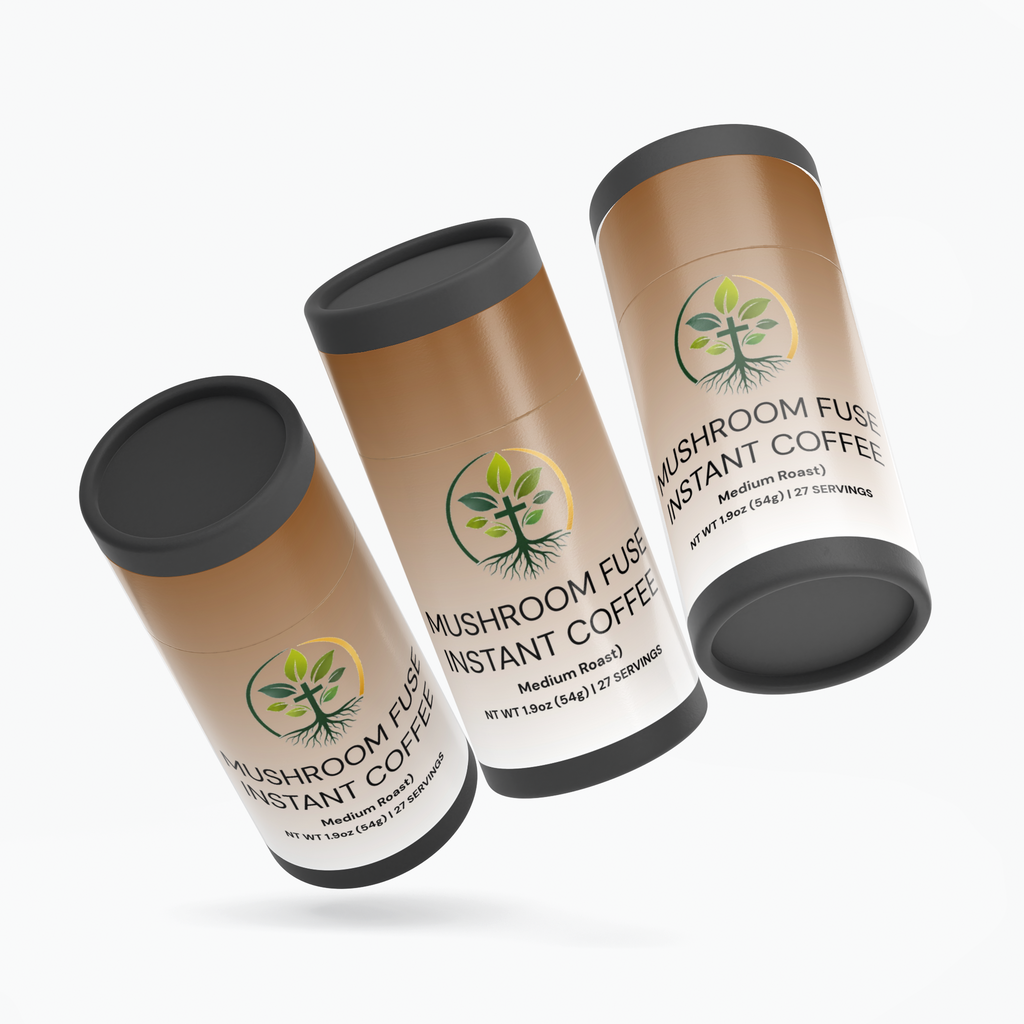 Mushroom Fuse Instant Coffee (Medium Roast) by Rooted Wellness