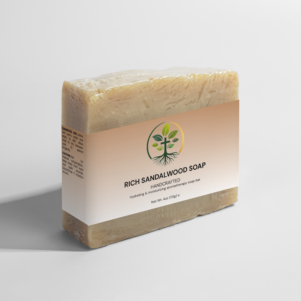 Rich Sandalwood Soap by Rooted Wellness