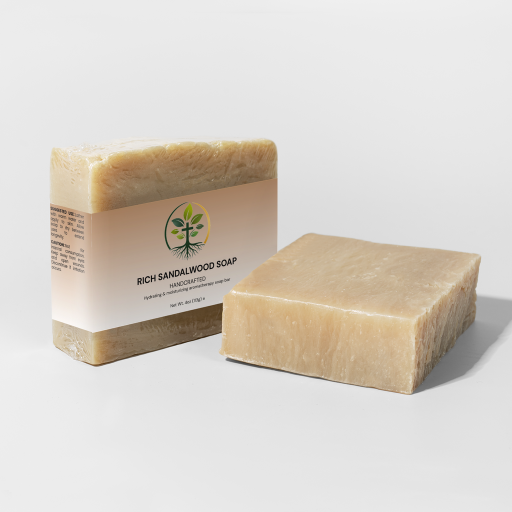 Rich Sandalwood Soap by Rooted Wellness