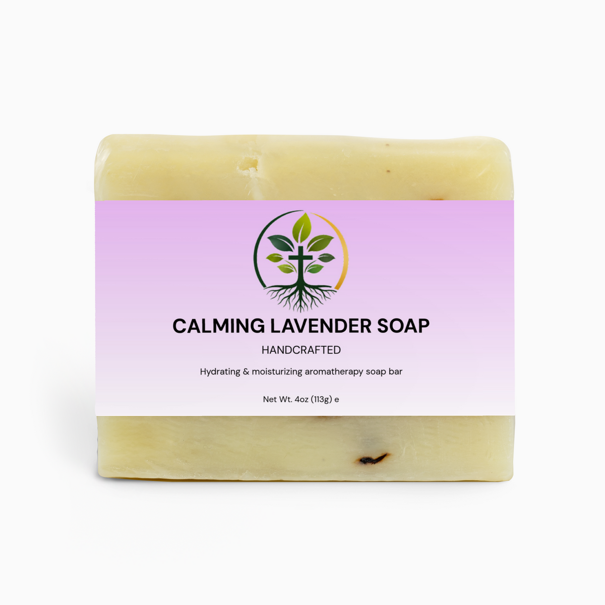 Calming Lavender Bar Soap | Natural, Soothing & Gentle on Skin by Rooted Wellness