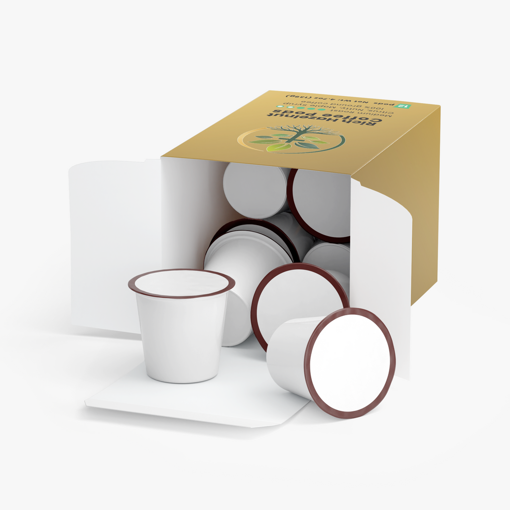 Rich Hazelnut Coffee Pods (Medium Roast) by Rooted Wellness