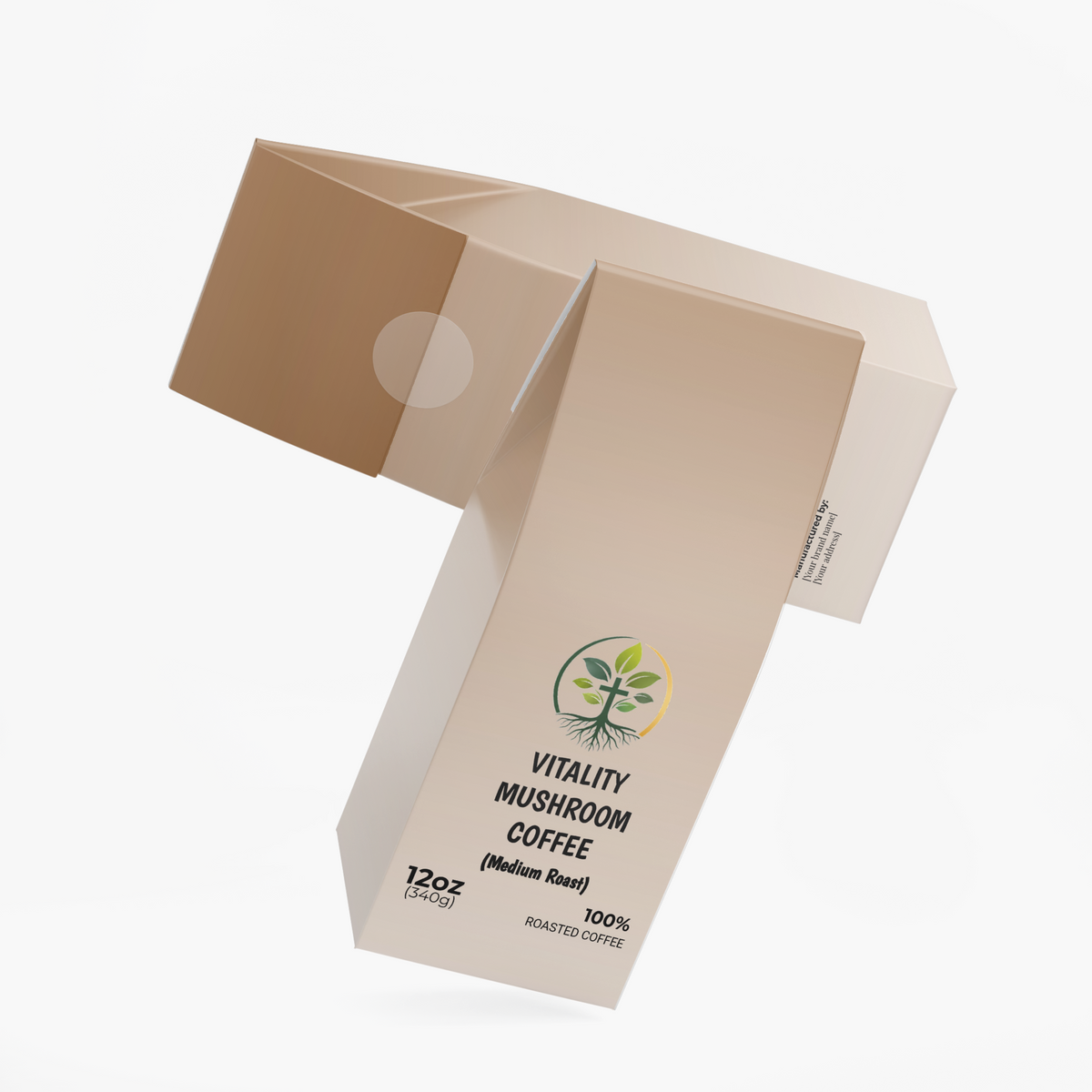 Vitality Mushroom Coffee (Medium Roast) by Rooted Wellness