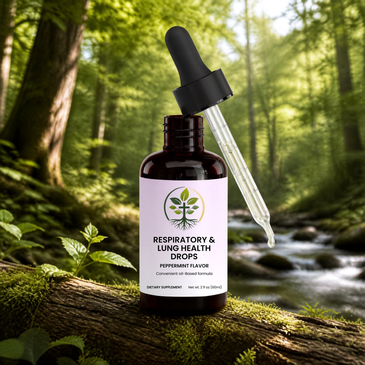 Respiratory & Lung Health Drops by Rooted Wellness