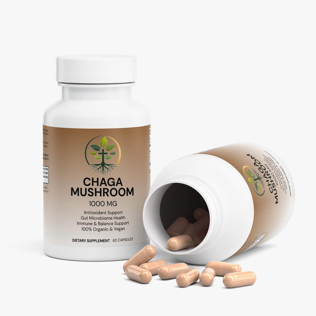 Chaga Mushroom by Rooted Wellness