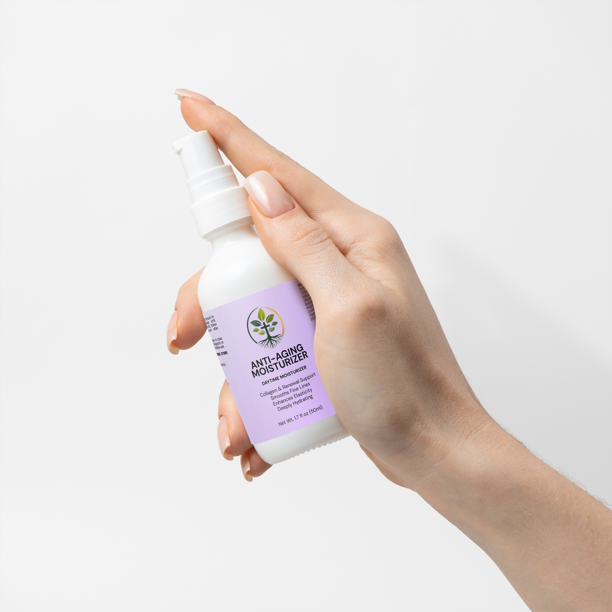 Anti-Aging Face Moisturizer | Firms, Hydrates & Reduces Fine Lines by Rooted Wellness