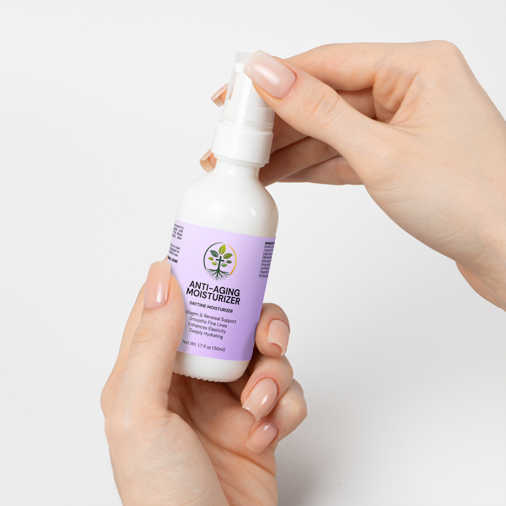 Anti-Aging Face Moisturizer | Firms, Hydrates & Reduces Fine Lines by Rooted Wellness