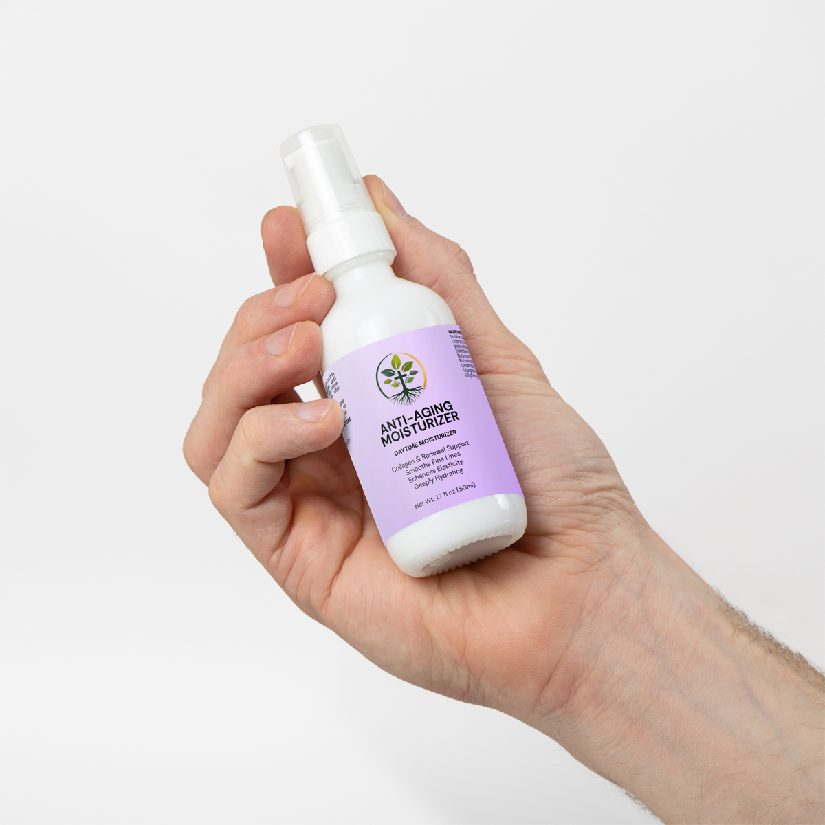 Anti-Aging Face Moisturizer | Firms, Hydrates & Reduces Fine Lines by Rooted Wellness