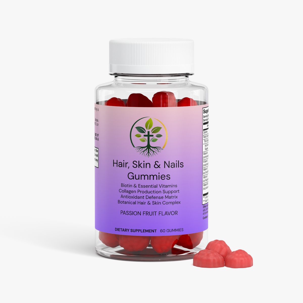 Hair, Skin & Nails Gummies by Rooted Wellness