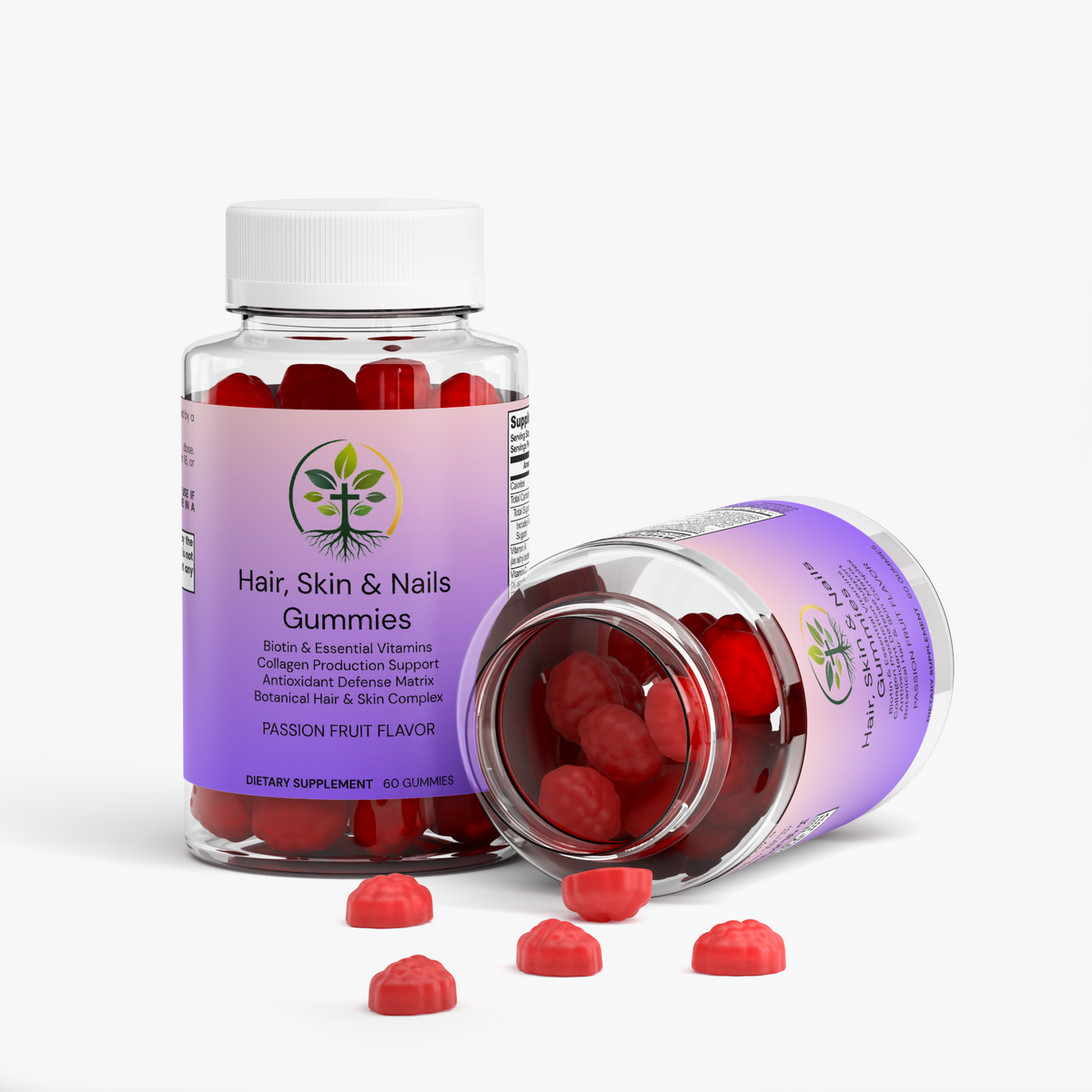 Hair, Skin & Nails Gummies by Rooted Wellness