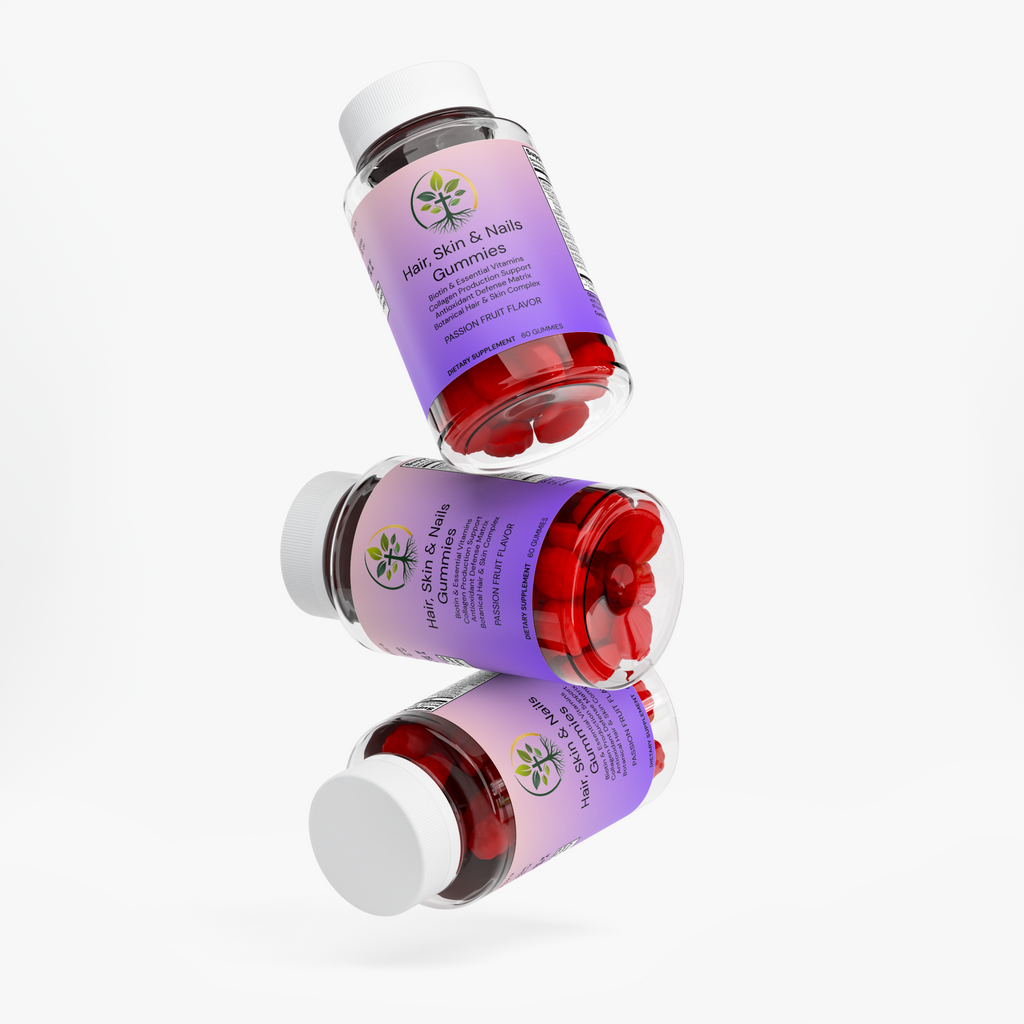 Hair, Skin & Nails Gummies by Rooted Wellness