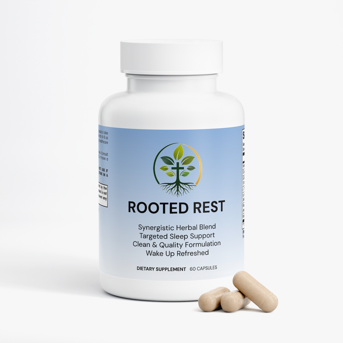 Rooted Rest - 2mg Melatonin Plus Herbal Sleep Formula by Rooted Wellness