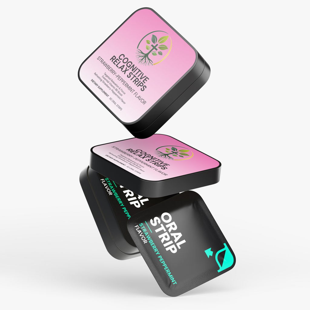 Cognitive Relax Strips by Rooted Wellness
