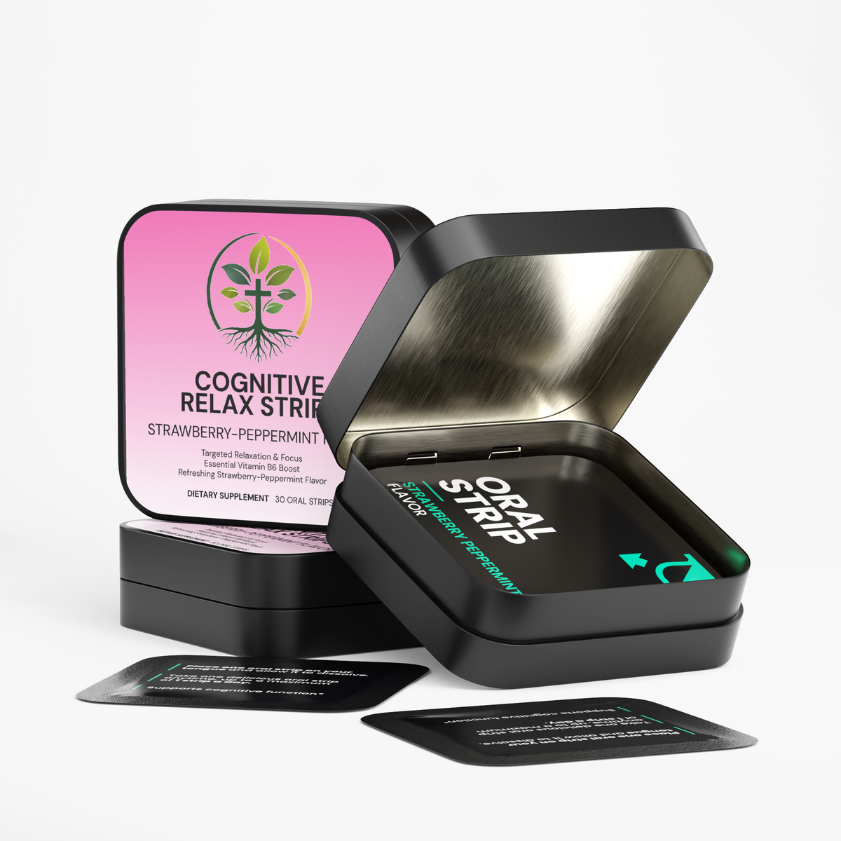 Cognitive Relax Strips by Rooted Wellness