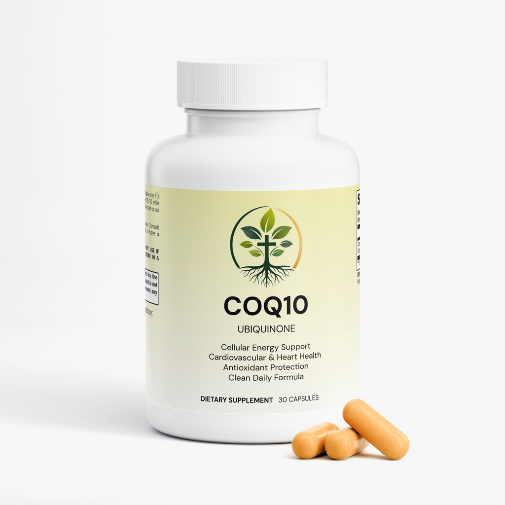 CoQ10 Ubiquinone by Rooted Wellness