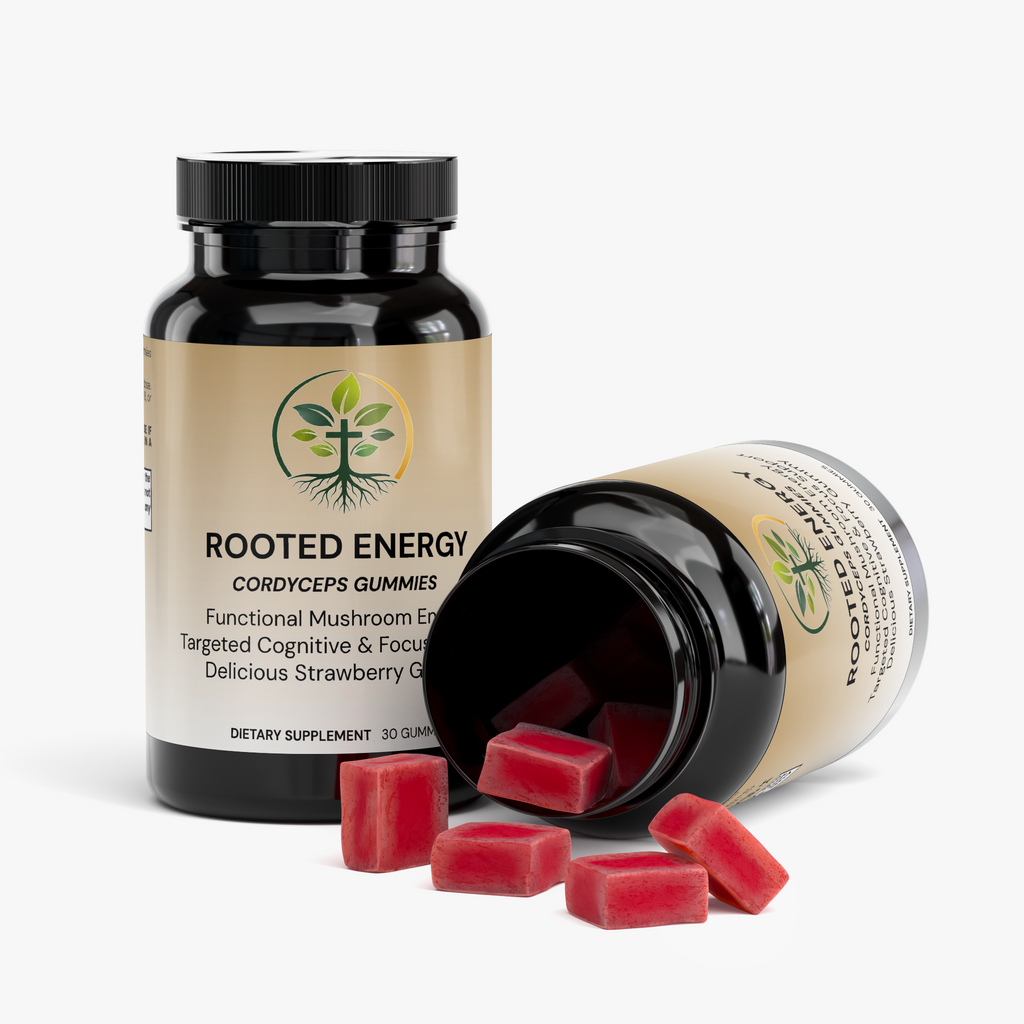 Cordyceps Energy Gummies by Rooted Wellness
