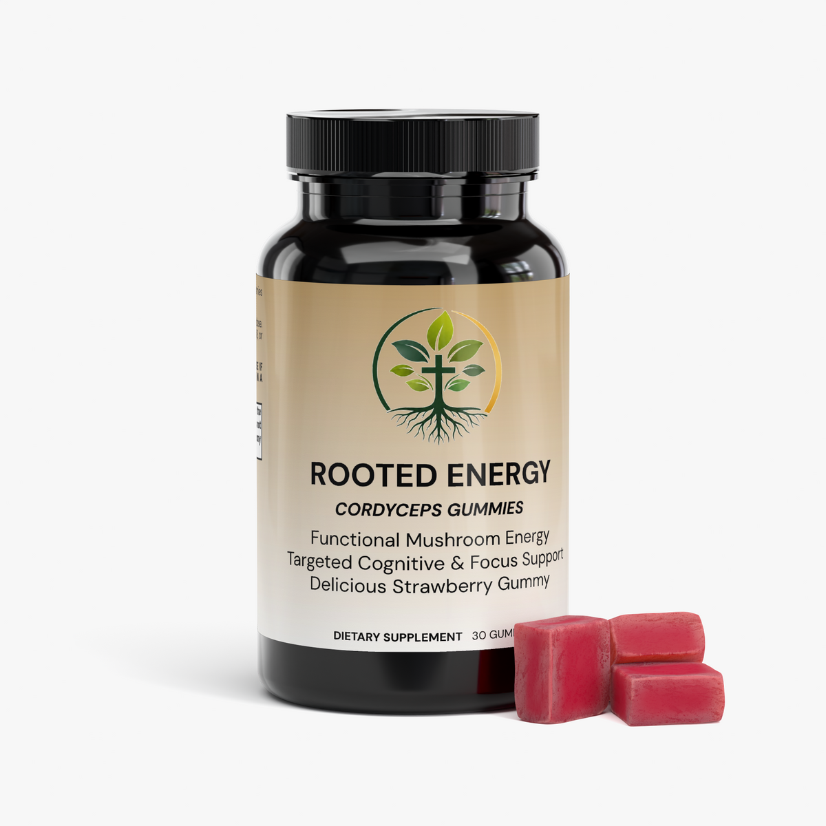 Cordyceps Energy Gummies by Rooted Wellness