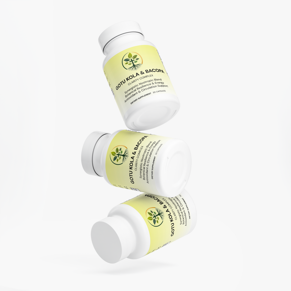 Gotu Kola & Bacopa Clarity Complex by Rooted Wellness