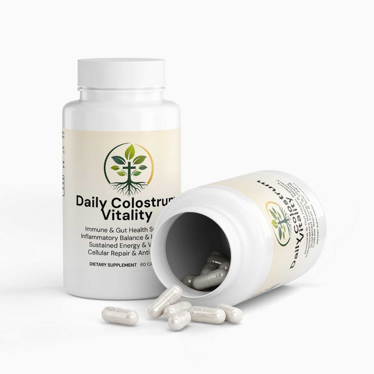 Colostrum Capsules by Rooted Wellness