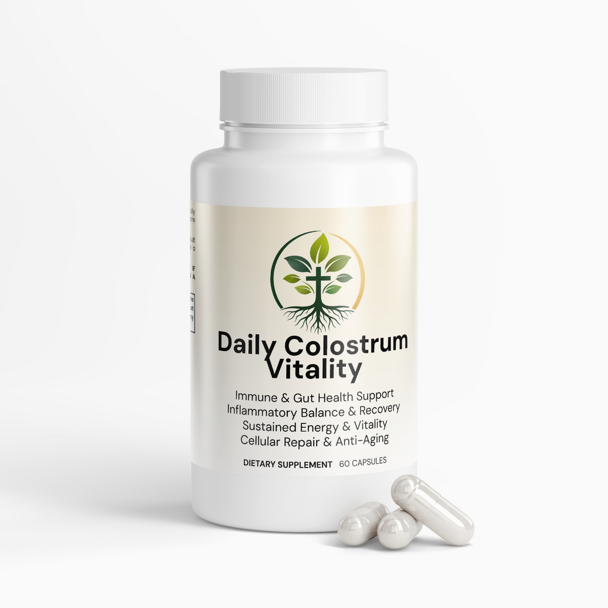 Colostrum Capsules by Rooted Wellness