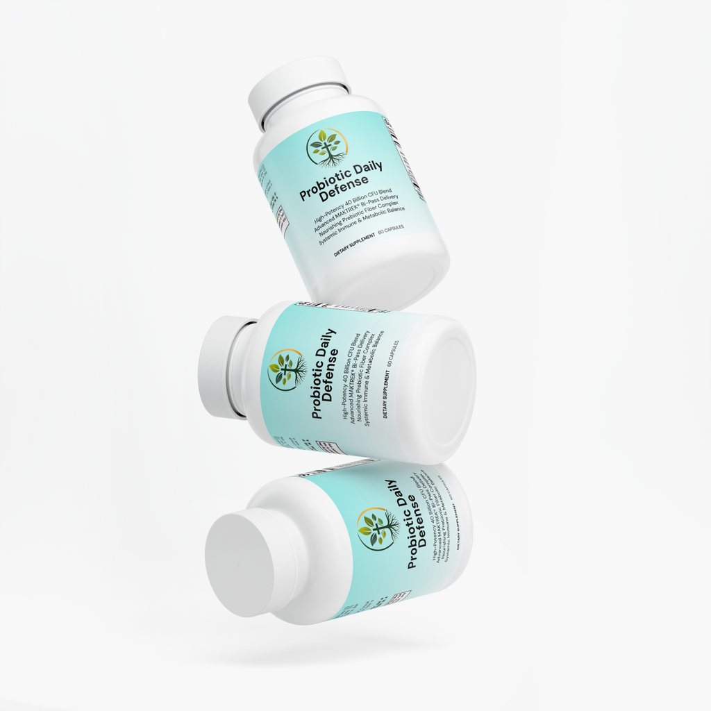 Probiotic 40 Billion with Prebiotics by Rooted Wellness