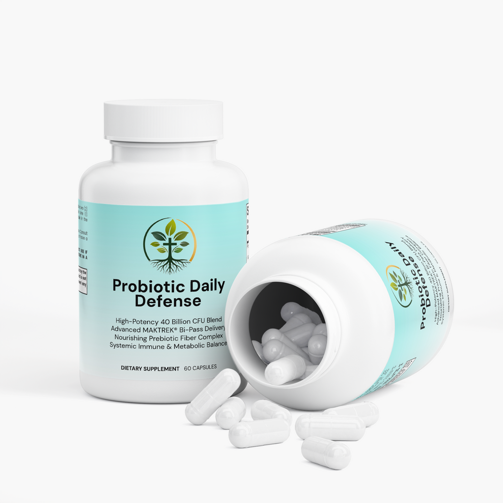 Probiotic 40 Billion with Prebiotics by Rooted Wellness