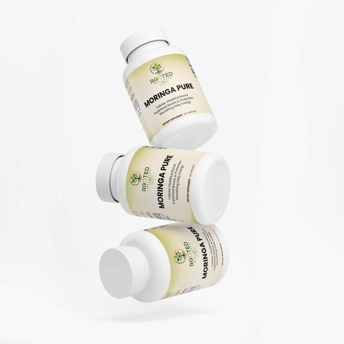 Moringa Pure - Single Bottle by Rooted Wellness