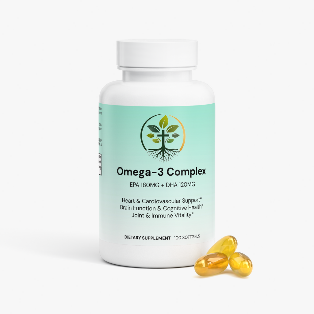 Omega-3 EPA 180mg + DHA 120mg by Rooted Wellness