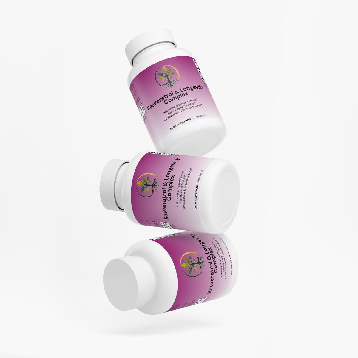 Resveratrol 50% 600mg by Rooted Wellness