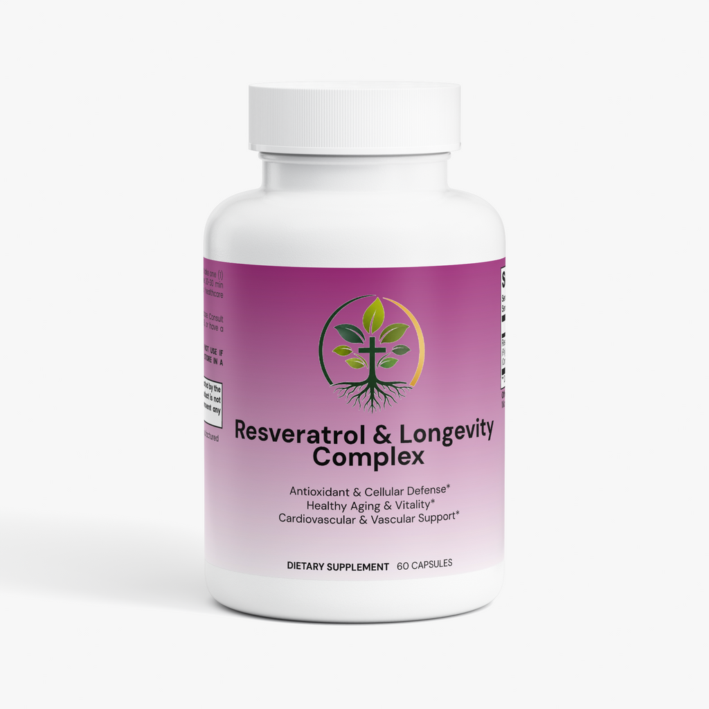 Resveratrol 50% 600mg by Rooted Wellness