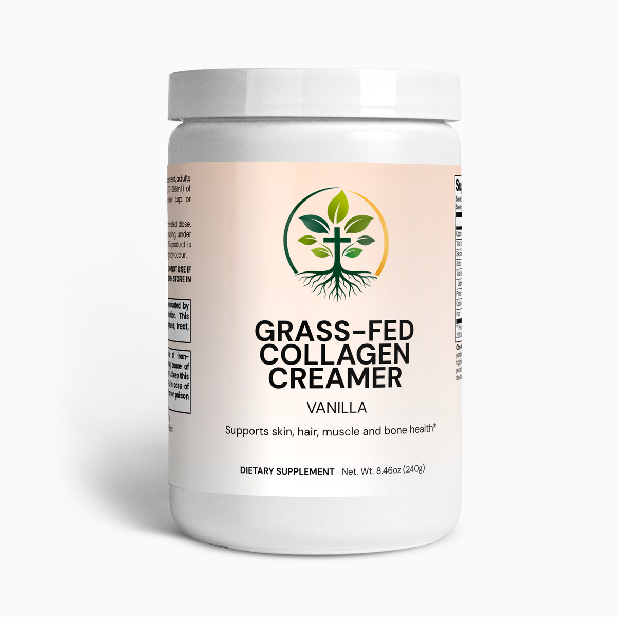 Grass-Fed Collagen Creamer (Vanilla) by Rooted Wellness