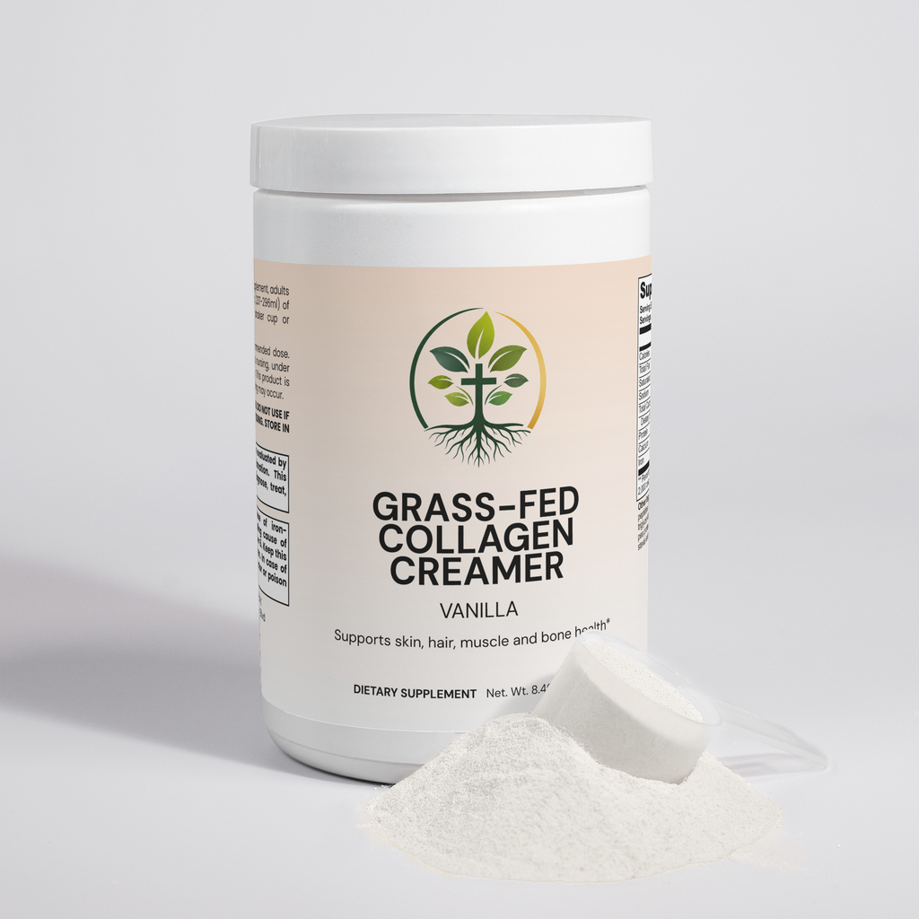 Grass-Fed Collagen Creamer (Vanilla) by Rooted Wellness