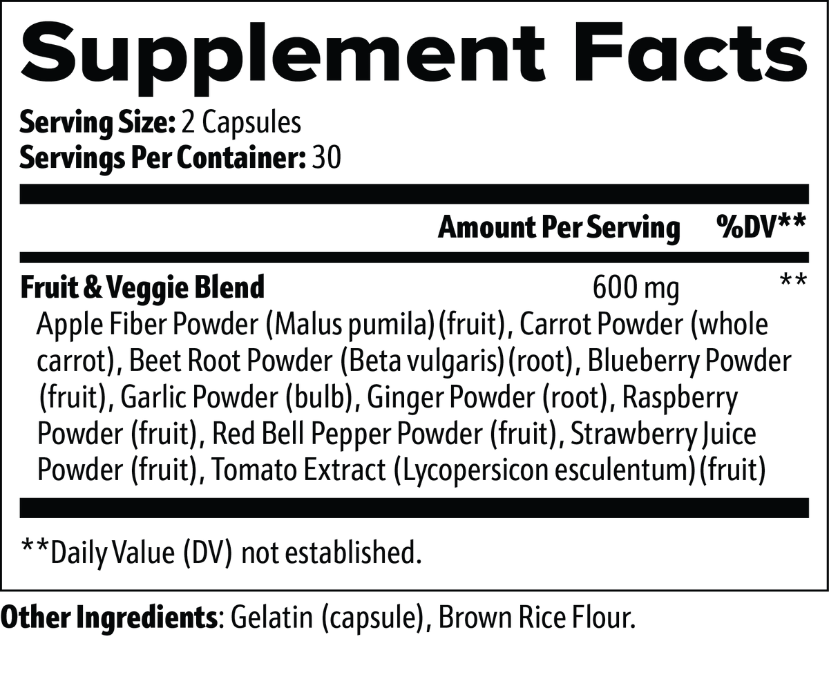 Fruits and Veggies by Rooted Wellness