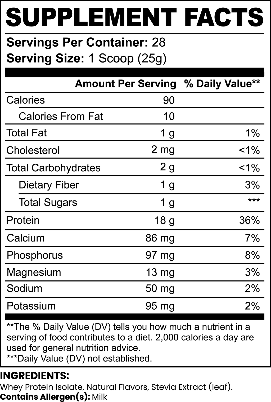 Whey Protein Isolate – Chocolate | Low Lactose, Rich Flavor, 19g Protein by Rooted Wellness