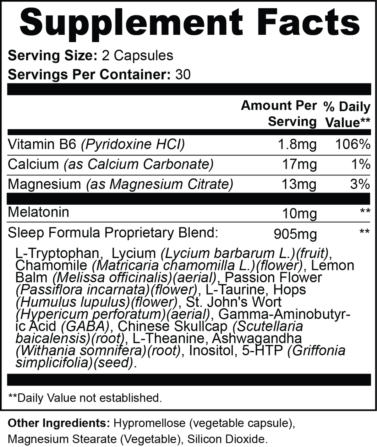 Sleep Support by Rooted Wellness