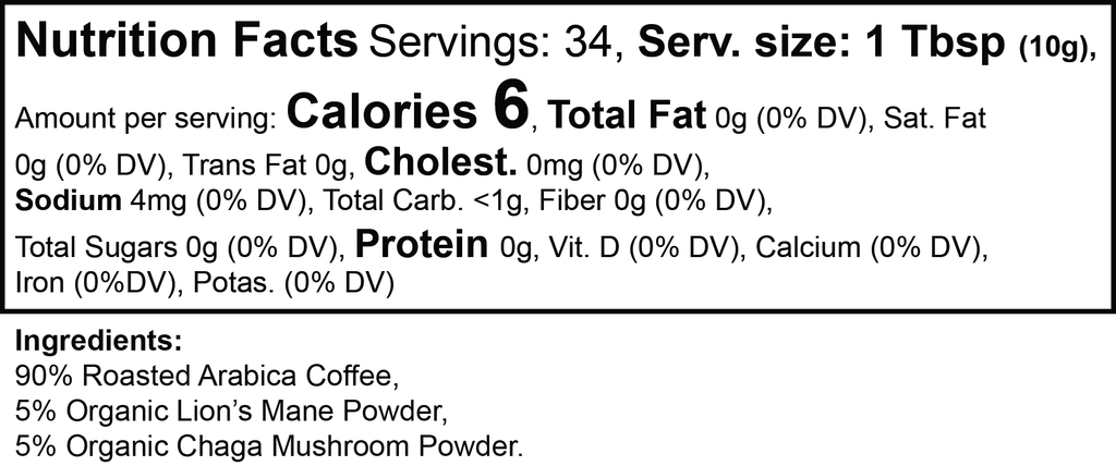 Vitality Mushroom Coffee (Medium Roast) by Rooted Wellness