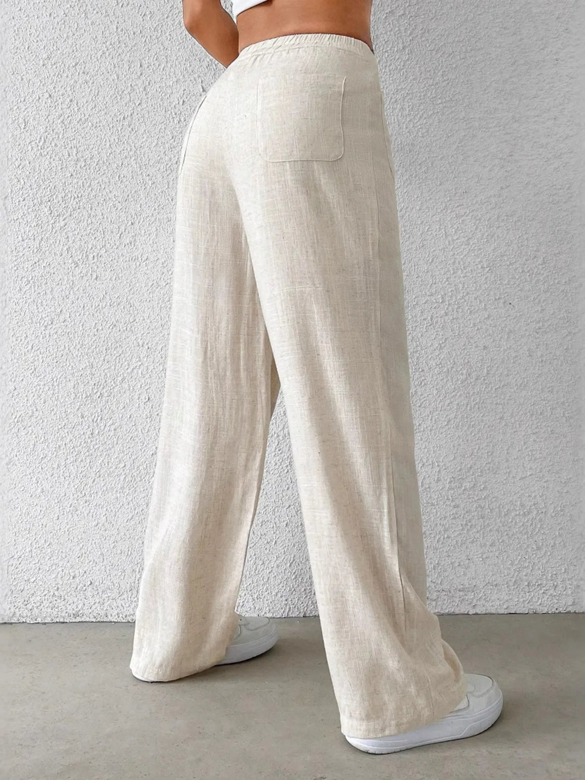 Wide-Leg Pants by Trendsi