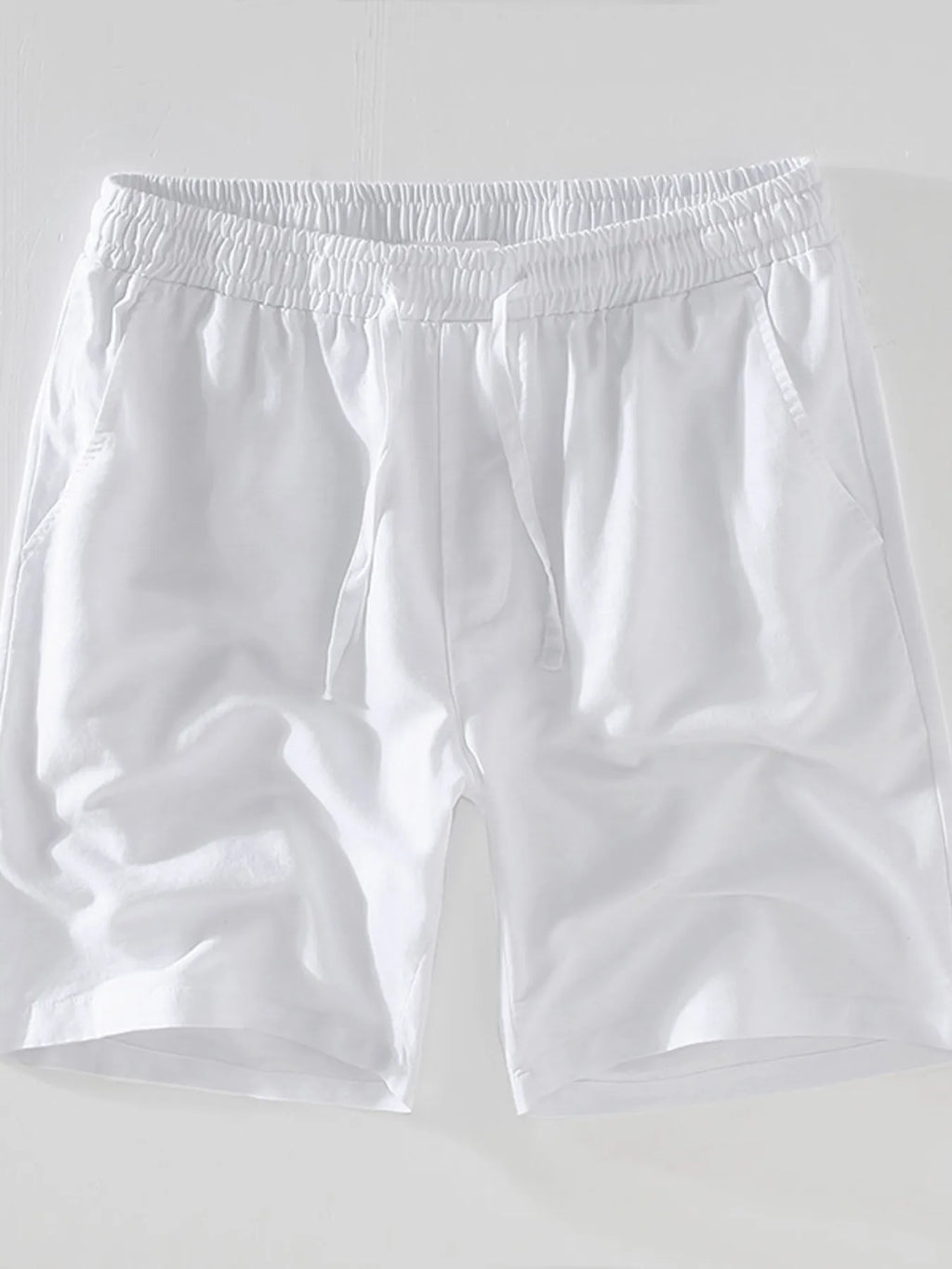 Men's Plus Size Drawstring Casual Shorts by Trendsi