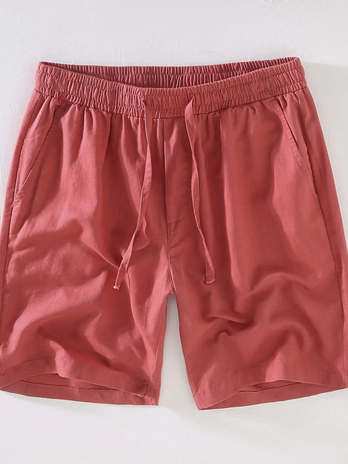 Men's Plus Size Drawstring Casual Shorts by Trendsi