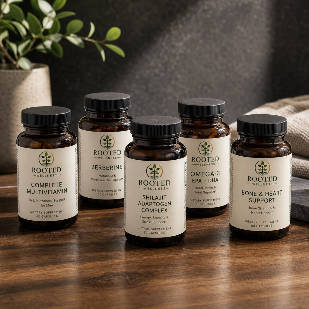Rooted Midlife Bundle for Men by Rooted Wellness